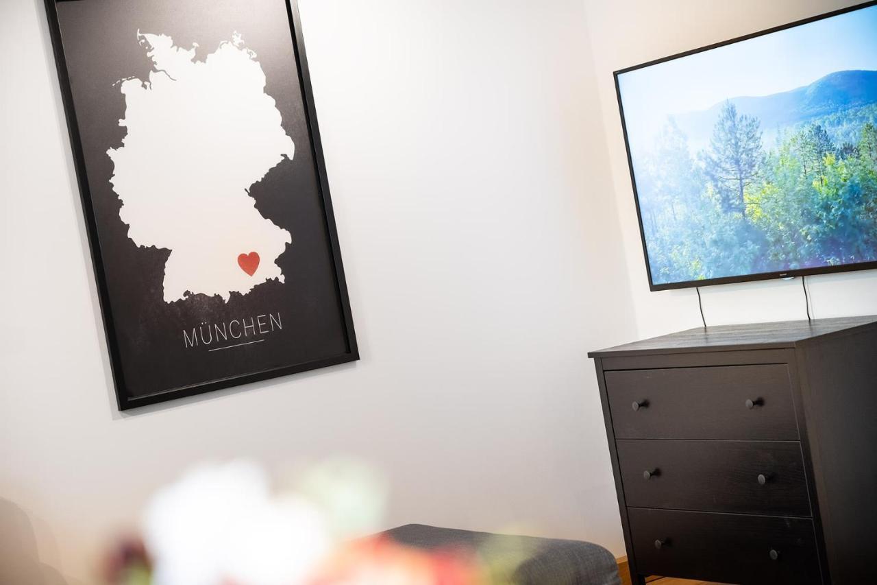 Marienplatz Apartment 2 Bedrooms Living Room Kitchen Munich Luaran gambar